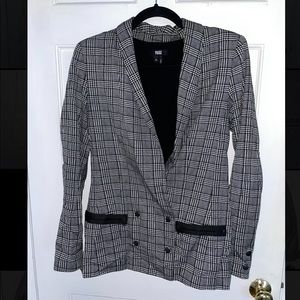 Checkered Blazer